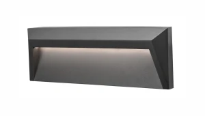 Kinkiet zewnętrzny ALAVA LE71431 ciemny szary LED 1.6W