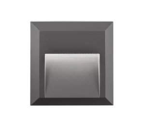Kinkiet zewnętrzny TERRASSA LE71437 ciemny szary LED 2W