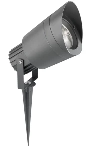 Lampa ogrodowa stojąca TORREJON LE71457 ciemny szary 1xGU10