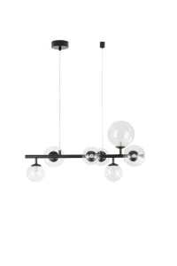 Lampa wisząca PARLA LE42602 czarny 7xG9