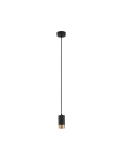 Lampa wisząca CAYES LE42622 czarny 1xGU10