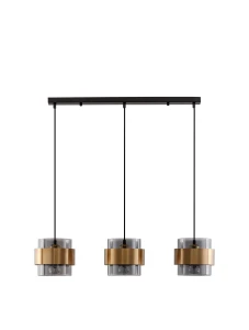 Lampa wisząca VIEJA LE42625 złoty 3xE27
