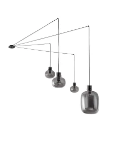 Lampa wisząca PADRE LE42632 czarny 4xE27