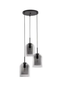 Lampa wisząca BONAO LE42640 czarny 3xE27