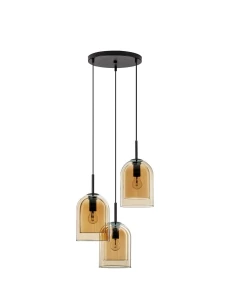 Lampa wisząca BONAO LE42643 czarny 3xE27