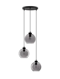Lampa wisząca REPOS LE42650 czarny 3xE27