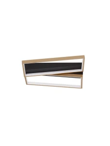 Plafon CROIX LE42657 czarny LED 28W