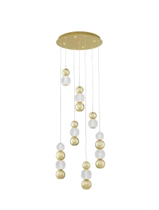 Lampa wisząca PONCE LE42702 złoty LED 42W