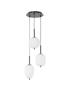 Lampa wisząca MARC LE42724 czarny 3xE14