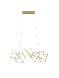 Lampa wisząca ASIS LE42726 złoty LED 21.6W