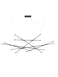 Lampa wisząca BELL LE42731 czarny LED 92W