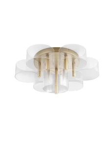 Plafon TUNAS LE42743 złoty LED 41W