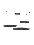 Lampa wisząca JACA LE42765 czarny LED 143W