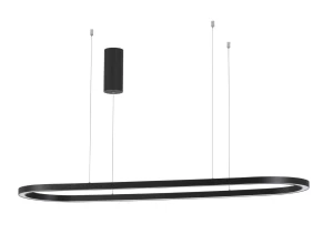 Lampa wisząca SILAO LE42797 czarny LED 58W