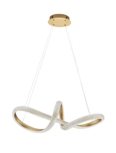 Lampa wisząca AMECA LE42817 złoty LED 42W