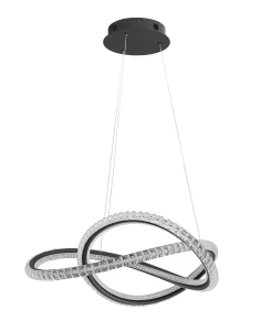 Lampa wisząca TEPIC LE42820 czarny LED 56W