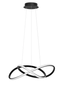 Lampa wisząca CHIAPAS LE42835 czarny LED 28W