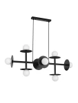 Lampa wisząca URUAPAN LE42885 czarny 8xG9