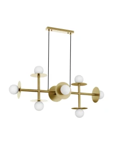 Lampa wisząca URUAPAN LE42890 złoty 8xG9