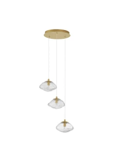 Lampa wisząca NAYARIT LE42900 złoty 3xG9