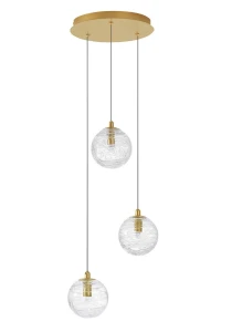 Lampa wisząca CABRAL LE42904 złoty 3xG9