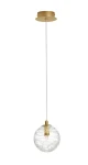 Lampa wisząca CABRAL LE42906 złoty 1xG9