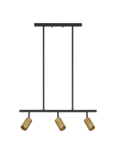 Lampa wisząca CAYES LE42926 czarny 3xGU10