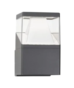 Kinkiet zewnętrzny HORMIGUEROS LE71571 szary LED 12W