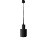 Lampa wisząca Light Prestige Tokio 1 Tuba duża Czarna