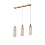 Lampa wisząca Light Prestige Piega 3 amber