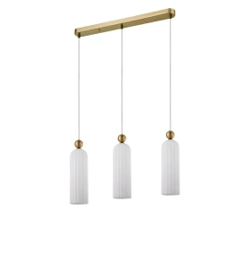 Lampa wisząca Light Prestige Piega 3 biała