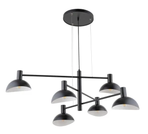 Lampa wisząca Sigma ARTIS 6 czarny