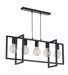 Lampa wisząca Sigma EDEN 5 czarny