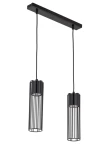 Lampa wisząca Sigma FOBIA 2 prosty czarny