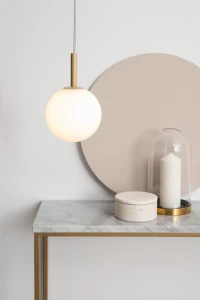 Lampa wisząca Sigma GAMA 1 złoty beż
