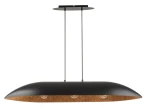 Lampa wisząca Sigma Gondola L czarny/miedziany