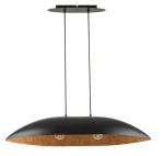 Lampa wisząca Sigma Gondola M czarny/miedziany