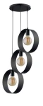 Lampa wisząca Sigma HAPPY 3 czarny