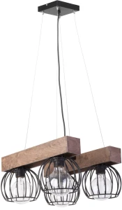 Lampa wisząca Sigma MILAN 4 brązowy
