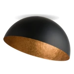 Plafon Sigma Sfera 50 czarny/miedziany