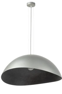 Lampa wisząca Sigma Solaris L srebrny/czarny