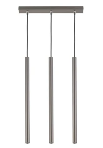 Lampa wisząca Sigma SOPEL 3 PROSTY srebrny