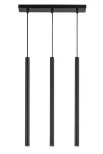 Lampa wisząca Sigma SOPEL 3 PROSTY czarny