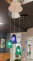 Lampa wisząca Laguna x3 + podstawa ZAFFERANO