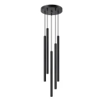 Lampa wisząca PASTELO 5P czarna