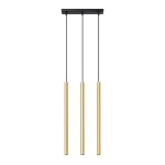 Lampa wisząca SOLLUX PASTELO 3L złoty połysk