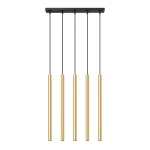 Lampa wisząca SOLLUX PASTELO 5L złoty połysk
