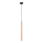 Lampa wisząca SOLLUX PASTELO 1 drewno