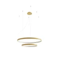Żyrandol SOLLUX RIO 2 55/78 złoty LED 3000K