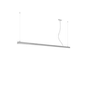 Lampa wisząca SOLLUX PINNE 200 szara 3000K